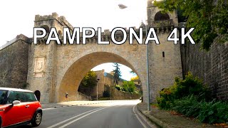 Pamplona Navarra España Conduciendo 4K Viaje en Coche UHD [upl. by Hancock755]