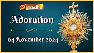 🔴 LIVE 04 November 2024 Adoration 1100 AM  Madha TV [upl. by Quill]