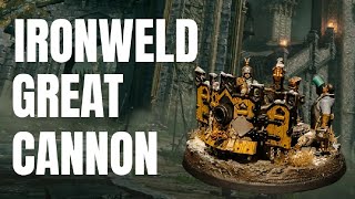 Painting Ironweld Great Cannon  Greywater Fastness  Age of Sigmar [upl. by Ursula529]