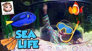 SEA LIFE AQUARIUM 🐟 Wir besuchen Nemo und Dorie 🐢 Hannah unter Wasser  Eis FAIL [upl. by Nytsrik]