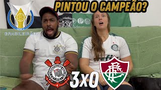 React Reações Corinthians x Fluminense um show do wesley [upl. by Fish]