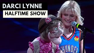 Darci Lynne and Edna at the OKC Thunder Game Halftime Show  Darci Lynne [upl. by Neellok]