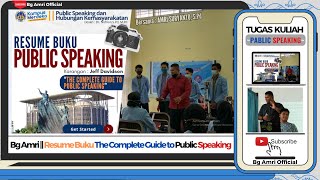 Belajar PUBLIC SPEAKING dari Jeff Davidson  Tugas S2 PPKn UNP [upl. by Gui]