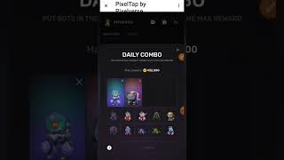 Pixel Tap by Pixelverse daily combo today 10062024 [upl. by Quirita]