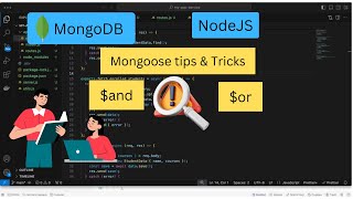 mongoose and  mongoose or  mongoose query  mongoose in nodejs [upl. by Daukas]