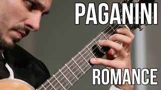 Romance  Niccolo Paganini  Artyom Dervoed  Antique Antonio de Torres guitar 1864 [upl. by Dina]