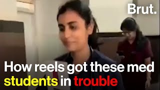 How reels got these med students in trouble [upl. by Elliven170]