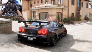 Best Sounding Mod Nissan Skyline R34 GTR  Forza Horizon 5 Revolusound Team Pack [upl. by Nylrats985]