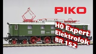 PIKO V052 H0 Expert ELok BR 152  Modellvorstellung [upl. by Dadelos]