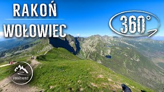 Szlak  Rakoń ➡️ Wołowiec  całe przejście  film 360° [upl. by Johannessen]