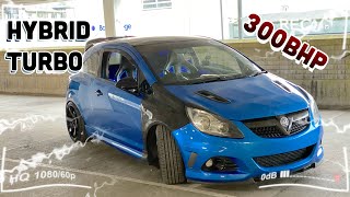 THIS CRAZY  300BHP HYBRID TURBO VAUXHALL CORSA VXR IS A SAVAGE [upl. by Sakmar]