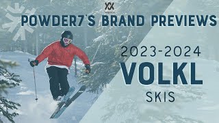 20232024 Volkl Skis Preview  Powder7 [upl. by Arbed381]