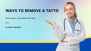 How To Remove Your Tattoo From Saline To Laser Tattoo Removal [upl. by Ji]