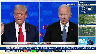 2024 Presidential Debate Trump v Biden Topic 1 is Economy  Fact Check Info Below ⬇️ [upl. by Legnaesoj]