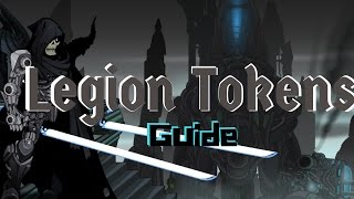 AQW  Fastest Legion Tokens for Free Players Guide dreadrock [upl. by Anitserp]