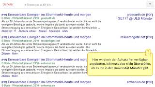 EBooks amp Co Suche in Google Scholar [upl. by Hayyim]