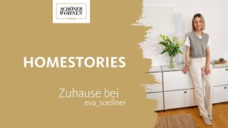 SCHÖNER WOHNENFarbe Homestory  Minimalismus trifft Designliebe bei evasoellner Roomtour [upl. by Ibson529]