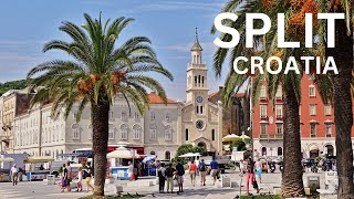 Visiting Split Croatia in 2025  Diocletians Palace and Beautiful Street Views [upl. by Yoshio]