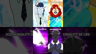 2024 EQUALITY COMPLETE EDITION  Rocky Rakoon Animation Meme Shorts tiktok viral funny trending [upl. by Laural]