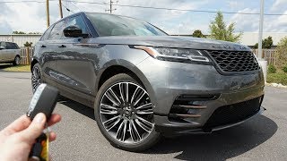 2018 Range Rover Velar First Edition Start Up Exhaust Test Drive and Review [upl. by Nollad303]