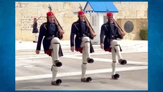 Evzones  Greek Presidential Guard [upl. by Amisoc]