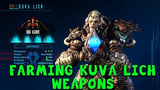 Farming For Kuva Lich Weapons Is EASY  Warframe [upl. by Greenberg152]