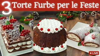 TORTE FURBE PER LE FESTE 3 Idee Facili in Diretta  Fatto in Casa da Benedetta [upl. by Follmer]