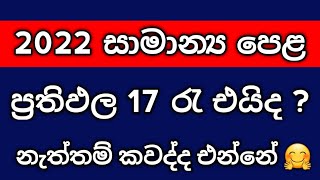 සාමාන්‍ය පෙළ ප්‍රතිඵල එන්නේ කවද්ද 😭  ol exam results release date 2023  ol results results 2023 [upl. by Farman]