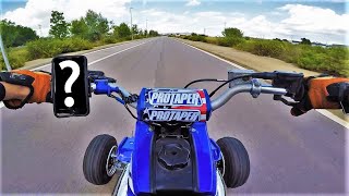 YAMAHA BANSHEE 350  How Fast It Can Go GPS Speed Test [upl. by Osyth]