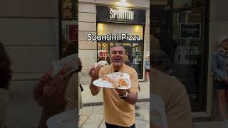 الذ بيتزا 🍕 في ميلان الإيطالية 🇮🇹‏Spontini Pizza 🍕 ميلان ايطاليا [upl. by Durman]