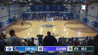 Gladwin Boys Basketball Vs Chippewa Hills [upl. by Metts]