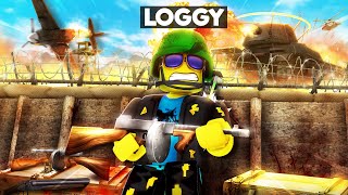 LOGGY BUILT THE MOST POWERFUL MILITARY BASE TO BREAK ROBLOX [upl. by Spaulding346]