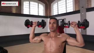 Bowflex® HowTo  Shoulder Press for Beginners [upl. by Anairb282]