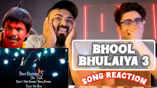 BHOOL BHULAIYA 3 song  Reaction  KARTIK ARYAN NEERAJ S PRITAMDILJIT DOSANJH PITBULL [upl. by Isia]