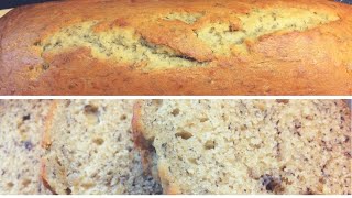 Moist Banana Bread with DIY Buttermilk [upl. by Oeak303]