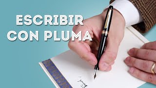 Cómo escribir con pluma [upl. by Drarrej970]