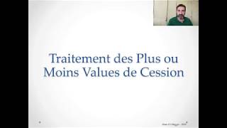 Les plus ou moins values de cession [upl. by Aikemahs]