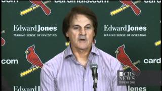 Tony La Russa retires as Cardinals manager [upl. by Oigimer781]