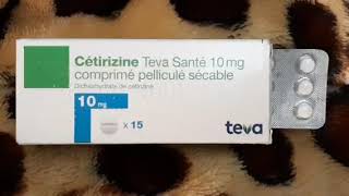 CETIRIZINE TEVA 10 MG [upl. by Irac]