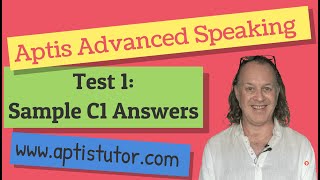 Aptis ESOL Advanced Speaking Test with Sample C1 Answers Advanced Speaking con Respuestas Modelo C1 [upl. by Adiazteb258]