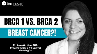 What Are The Genetic Risk Factors For Breast Cancer BRCA 1 vs BRCA 2 [upl. by Vaules]