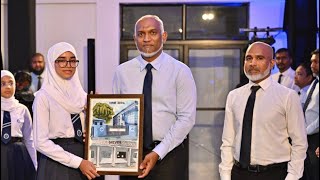 President officially inaugurated renovated CHSE building in Malé City [upl. by Rie]