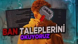 Ban Kaldırma Taleplerini Okuyoruz [upl. by Eihctir]