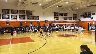 Catonsville Varsity Volleyball vs Eastern Tech 2023 [upl. by Ecirtak]