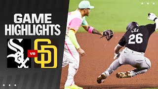 White Sox vs Padres Game Highlights 92024  MLB Highlights [upl. by Lanod]