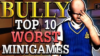 Top 10 Worst Minigames in BULLY [upl. by Wagstaff970]