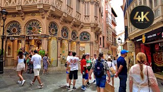 Palma de Mallorca Walking Tour Around The City 4K UHD Summer 2023 [upl. by Tsew]