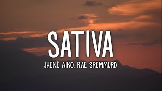 Jhené Aiko  Sativa Lyrics ft Rae Sremmurd [upl. by Anneuq193]