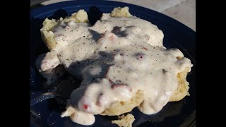 Easy Cast Iron Bacon Gravy [upl. by Lupee]