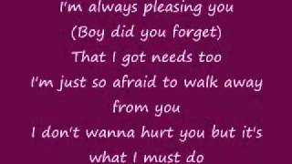 K Michelle  Cant Do This Lyrics [upl. by Adaiha]